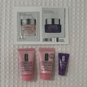 Clinique Skincare Bundle Moisture Surge Smart Clinical Repair All about clean